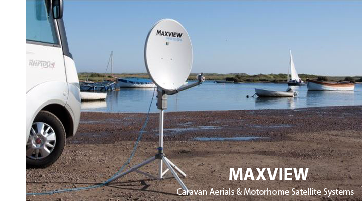 Maxview Caravan Aerials and Motorhome Satellite Systems