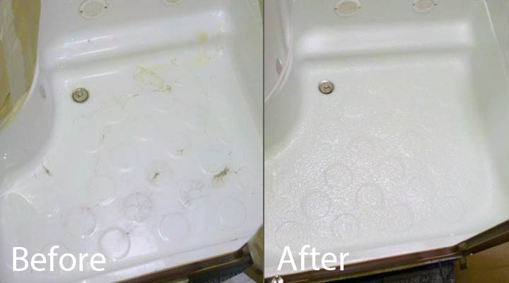 Motorhome and Caravans Shower Tray Repair